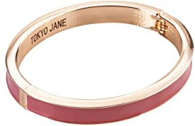 Tokyo Jane Armreif Sophie Pink-Gold, One Size Epoxy Paint Durchmesser 7cm Breite 1,2cm