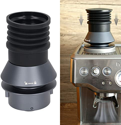 Molinillo De Tolva De Dosis Única, Molinillo De Café Con Contenedor De Granos De Soplado De 80G Dosificador Único Prensa De Aleación De Aluminio Almacén De Granos De Café Para Bes870