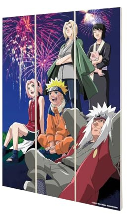 Naruto - Estampado A Time For Celebration (29,5 cm x 20 cm) (Multicolor)