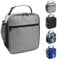 Magcubic Lunch Bag Kids 6.5 L Lunch Box Leakproof Portable Packed Lunch Box for Kids Boys Men for School Camping Hiking Outdoor Beach Picnic (Grey, 6.5L)