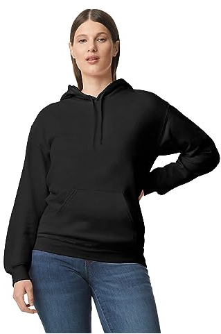 Gildan Softstyle® Midweight Sweat Adult Hoodie Black S (GSF500)