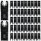 ANNTIM 50PCS Oscillating Tool Blades, Multi Tool Blade, Universal Oscillating Saw Cutter, Oscillating Saw Blades Compatible with Dewalt, Milwaukee, Makita, Ryobi, Rockwell, Bosch
