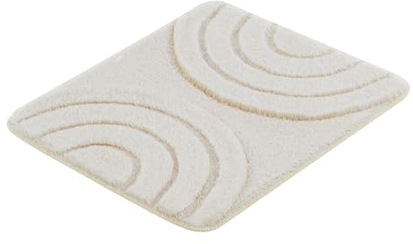 Kleine Wolke Badteppich, Polyacryl, Sandbeige, 55x65cm