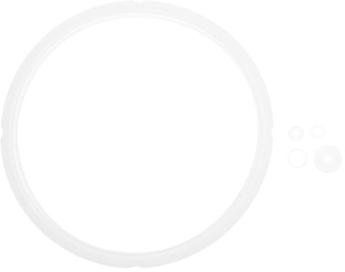 Hoement Pressure Cooker Silicone Sealing Ring Set Thickened 4-Litre Replacement Gasket High-Pressure Cooker Accessories with Independent Packaging for Cooking