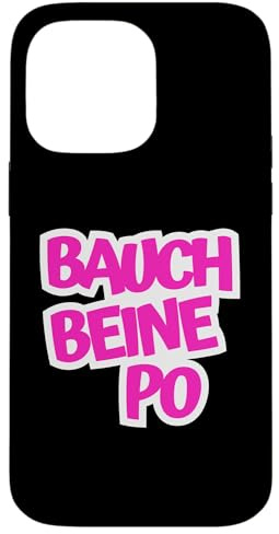 Bauch Beine Po David Shirin Oberteil Obergeil Glück Isi Hülle für iPhone 14 Pro Max