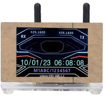 Digitales Sprachmodem, MMDVM-Hotspot-Board mit Antenne, 3, 5-Zoll-Farbbildschirm, Duplex-Single-Hotspot-Mainboard