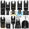 USHOP Lame Utensile Multifunzione,Accessori per Utensili Oscillanti Accessori per Multi Tool,Oscillanti Multifunzione Accessori Multitool per Legno,Plastica e Metallo Lame