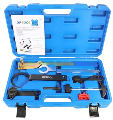 DPTOOL 8 Pcs Outils de Distribution pour VAG EA211 1.0 1.2 1.4 TSI FSI TFSI Moteur à Essence, Outil de Blocage d'arbre à Cames Compatible avec Compatible avec VW Audi A3/Golf VII/Jetta/Skoda