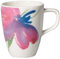 Villeroy & Boch Artesano Flower Art Mocha/Espresso Cup, 100 ml, Premium Porcelain, White/Coloured