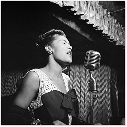 Gottlieb Jazz Legend Sänger Billie Holiday 1947 Fotodruck, großes Papier, 61 x 61 cm