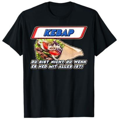 Kebapcici Dönerladen für Kebap Fans - Lustiges Döner Kebab T-Shirt
