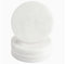 Dessous de Verre Rond Marbre Blanc - Lot de 4