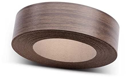 ben+camilla.com Kantenumleimer Nussbaum 20 mm x 10 m zum Aufbügeln für Möbelbauplatten und Regalbretter