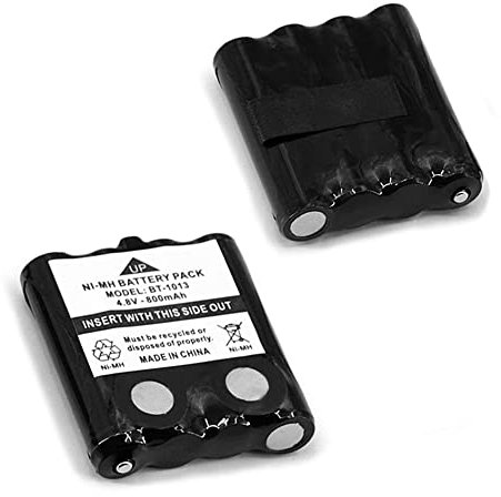 SUNDELY® Batteria per Motorola Radio XT180 TLKR T80 Extreme T81 Hunter T61 T60 T50 T9 T8 T7 T6 T5 T4 T3 XTB446 XTK446 XTR446 XTR446 Walkie Talkie IXNN4002A 00242 8002A 0 mAh. V ricaricabile Ni-MH AAA
