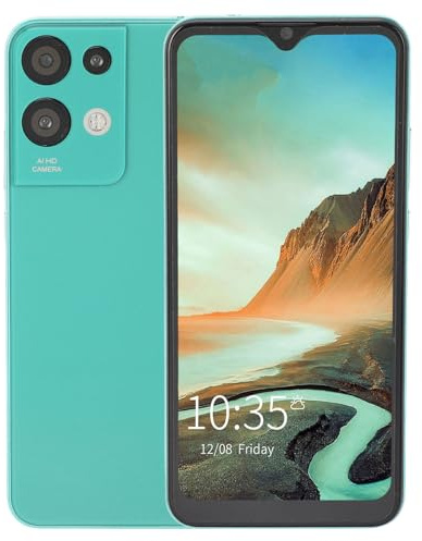 9 Pro+ 3G Unlcok Celular, MT6779 10 Core CPU GSM+CDMa Teléfono Móvil, 3GB ROM+32GB/6.1 Pulgadas Pantalla Grande Teléfono Móvil con Cámaras Traseras Delanteras, Android Dual SIM Smartphone(Verde)