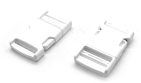 SolaDirect Side Release Buckles Clips for Webbing, Luggage, Back Pack/Rucksack, Straps