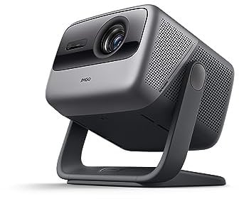 JMGO N1 Ultra 4K Projector with 4000 ANSI Lumens, Android TV 11.0 Movie Projector with MALC™ Triple Color Lazer & 360° Free-Project, Auto Images Correction, Portable Projector with Dynaudio Speakers