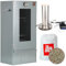 ITA Fumoir 7000 - Set de Smoker avec Générateur de Fumée - Armoire à Fumée avec Fenêtre & Thermomètre - Acier Alliage - Qualité UE, Direct du Fabricant - 81 cm avec 3 Niveaux