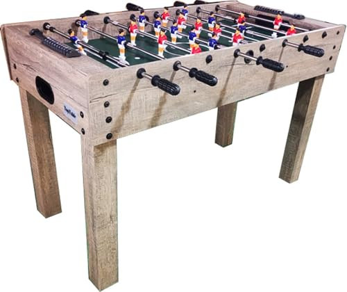 TopTable Teleskop Holz - Tischfußball 'Kicker' mit 13mm Teleskopstangen