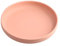 Amexo Gamelle Chat en Silicone Gamelle Chat Chien Antidérapante avec Ventouse Gamelle Plate pour Nourriture Sèche et Humide Universel Bol en Silicone pour Chiots Petits Animaux 20 X 20cm (Orange)
