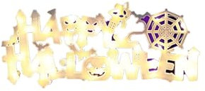 Tmianya Halloween Party Dekoration Requisiten Hängen Zeichen Anhänger Anhänger Halloween Hängen Halloween Party Dekoration Requisiten Hängen Zeichen Anhänger Halloween 1191ydfr (A, 32x13x1cm)