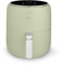 Swan SD10513GRN Retro Digital Air Fryer with Swan Cyclone Technology, 8 Pre-Set Cooking Options, Adjustable Temperature, 4.5L 1500W, Green