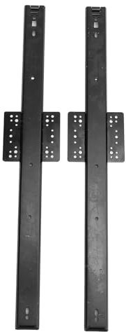 Binario nascosto per porta scorrevole da 20 pollici, scorrimento per ante di armadio con capacità di carico di 20 kg, scorrimento in acciaio laminato a freddo di 35 mm di