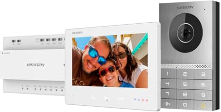 Kit d'Interphone Vidéo Hikvision HD Villa Kit 2 Fils - DS-KIS706EY