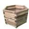Simply Wood Tanalised Pressure Treated Hexagon Planter – EXTRA LARGE PLUS