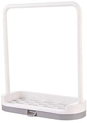 SAGIUSDM Towel sponge storage rack New Hanging Bathroom Kitchen Utensil Box Hot Rag Storage rack Broom Hanger Rack,A