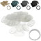 Linxor - Kit de fixation canisse anti-UV - Plusieurs coloris disponibles