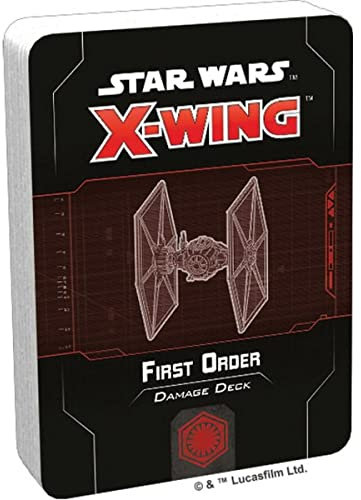 Fantasy Flight Games - Star Wars X-Wing Second Edition: First Order Damage Deck - Miniature Game