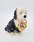 ABC Home | Spieluhr Hund | Porzellan | Melodie | 18 cm H