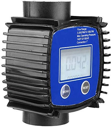 Compteur à affichage Numérique, Compteur Numérique en Ligne, Débitmètre à Eau de Haute Précision, Filetage Interne de 1 Pouce