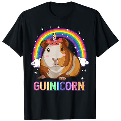 Meerschweinchen-Hemden für Mädchen, Meerschweinchen, Einhorn, Meerschweinchen T-Shirt