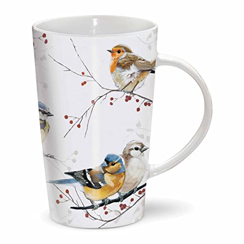 Otter House Chocolatte Mug - Winter Birds