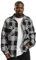 Brandit Lumber Jacket, Farbe: black+charco, Größe: 7XL