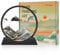 Wai Danie Sablier Decoratif Cadre Sable Mouvant 3D art du sable en mouvement Peinture de Sable Qui Coule Convient pour Kits de Sable pour Enfants Adolescents Adultes Cadeaux (noir 7)