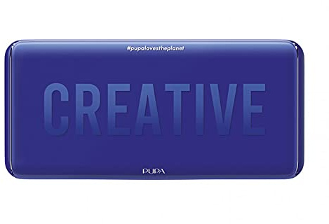 Pupa Creative Trousse 005 Blu Palette Viso e Occhi Con Specchio 20gr