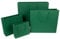 10 x PresentFill® Papiertragetaschen Geschenktaschen Smaragd Grün 54 x 14 x 44,5 cm mit Kordel aus umweltfreundlichen 100% Recycling Kraftpapier - Made in Germany