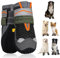 SlowTon Hundeschuhe Pfotenschutz, 2 Stück atmungsaktive Hunde Schuhe Outdoor mit Rutschfester Sohle, verstellbarem reflektierendem Klettverschluss Hundestiefel für kleine, mittlere und große Hunde