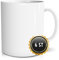 OWLBOOK Sublimation Rohling Tassen Tasse AAA Mug Becher Kaffeetasse Kaffeebecher für Sublimationsdruck - Spülmaschinengeeignet Mikrowellenfest unbedruckt - 300 ml Keramik - 6 Stück