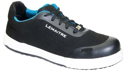 Lemaitre Chaussures de sécurité Basses ESD OHMEX S1P ESD SRC Noir/Blanc 37 - Chaussures de sécurité