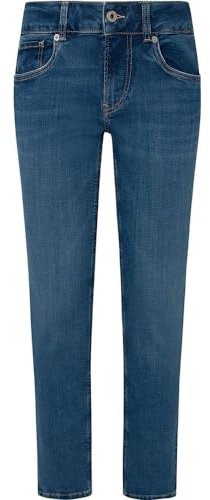 Pepe Jeans Damen Slim Jeans Lw PL204737 Jeans, Blue (Denim-HV8),