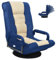 COSTWAY Bodenstuhl 360° drehbar, Bodensessel mit 6-Fach Verstellbarer Rückenlehne, Game Sessel gepolstert, Bodensofa Meditationsstuhl bis 140kg belastbar, Lazy Sofa (Blau)