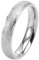 Whoiy Ring Edelstahl Gravur Personalisiert, Sandstrahl Glitzer Partnerringe Valentinstag 4MM Silberring Ausgefallene Verlobungsringe für Frauen Größe 60 (19.1)