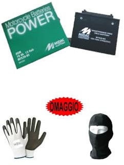 COMPATIBILE CON YAMAHA YFM Kodiak Auto 4X4 450 dal 2003 al 2006 BATTERIA MIDAC YTX20-BS GIA' PRONTA ALL'USO E CARICATA PER MONTARLA 18 AH AMPERE 12 VOLT 175X87X155MM