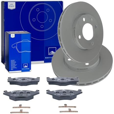 Generic ATE Bremsscheiben 239mm + Beläge vorne passend für Golf 3 Seat Ibiza 6K