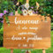 Autocollant Personnalisé Panneau Mariage, Stickers Bienvenue, Décoration Artisanale Pour Panneau De Bienvenue (STYLE D, 50cm)