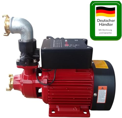 PAG Turbo GmbH - Intelligente Automatische Druckerhöhungspumpe SQB80-750 Watt - 3000 L/h 6,5 bar z.B. für PFT G4/G5, VR6, Putzmeister